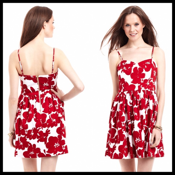 SWEETHEART NECK A-LINE FLORAL PRINT MINI DRESS A2C - Picture 6 of 8